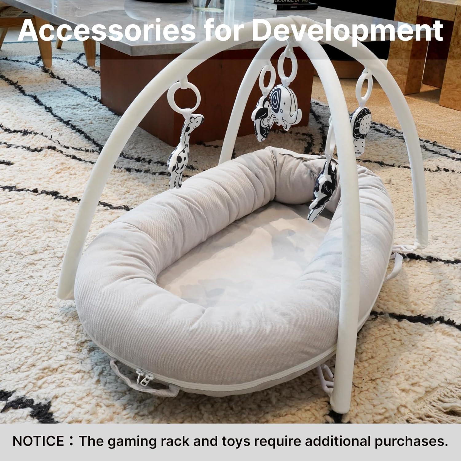 Cubierta Lounger Deluxe CooCooBaby 100% Algodón para Bebés