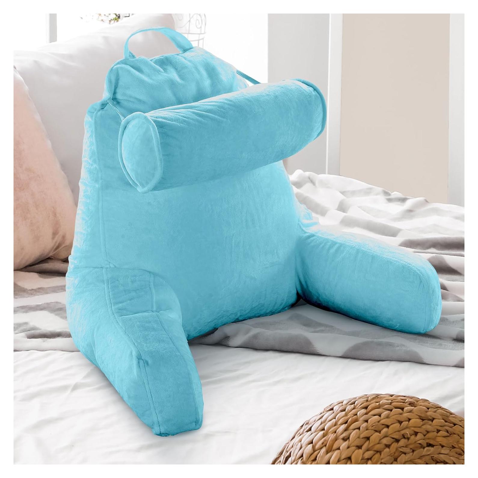Almohada de Lectura Colección Cheer Azul Cielo Ergonomica