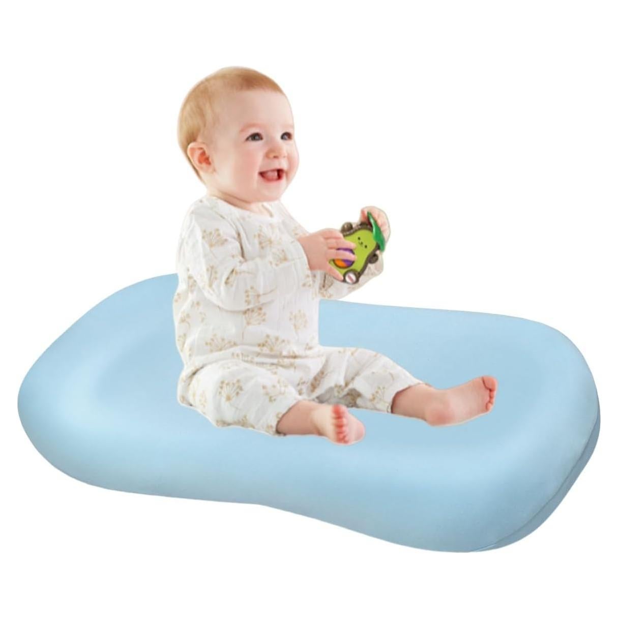 Cojín Lounge para Bebés Oliwex Azul 75x49 cm Suave y Transpirable