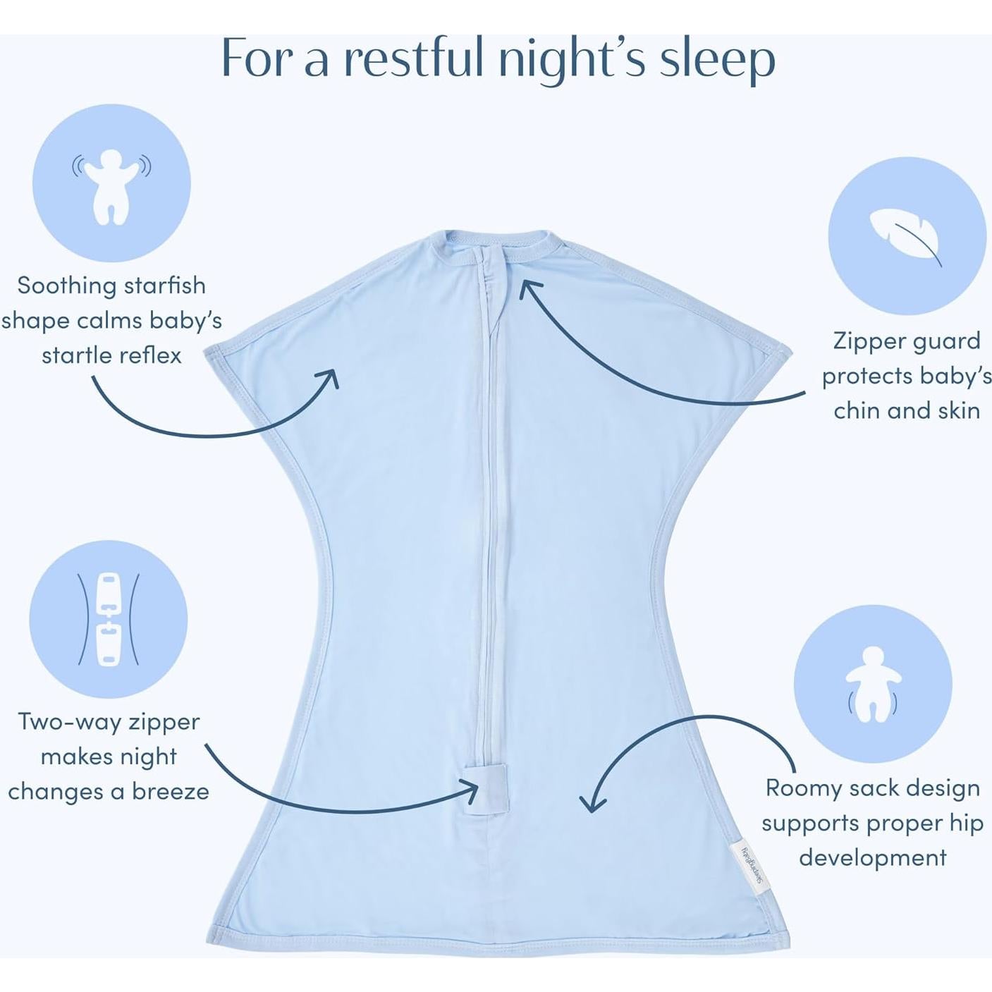 SleepingBaby EverSoft Zipadee-Zip Manta Transición 6-12 Meses