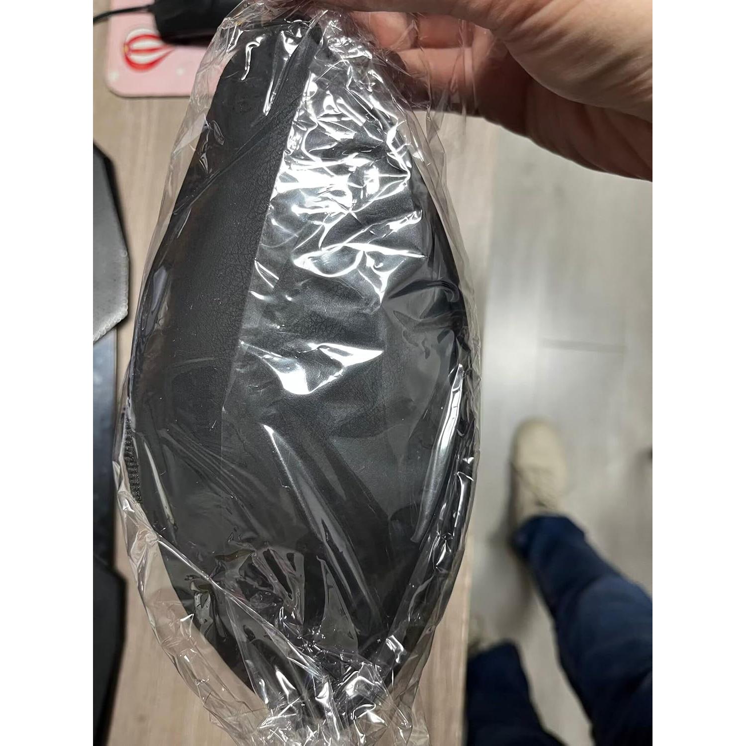 Almohada de Cuello Ovyuzhen Ergonómica Espuma de Memoria Negra