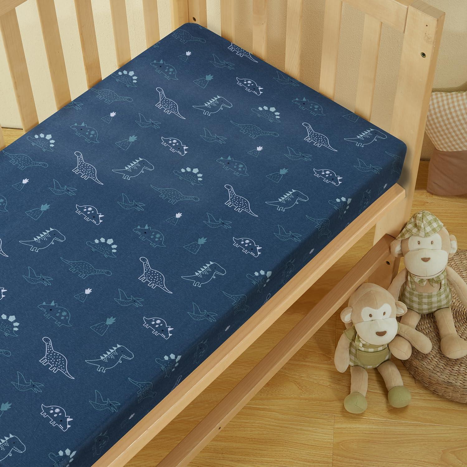 Sábanas de Cuna Estándar Dreamology 100% Algodón 2 Piezas