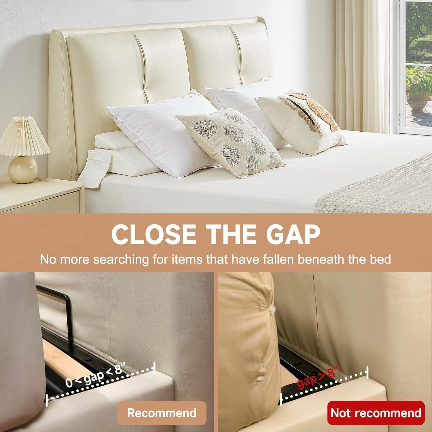 Cojín de Cuña Convertible King PORODM - Espuma Lavable 193x25.4 cm