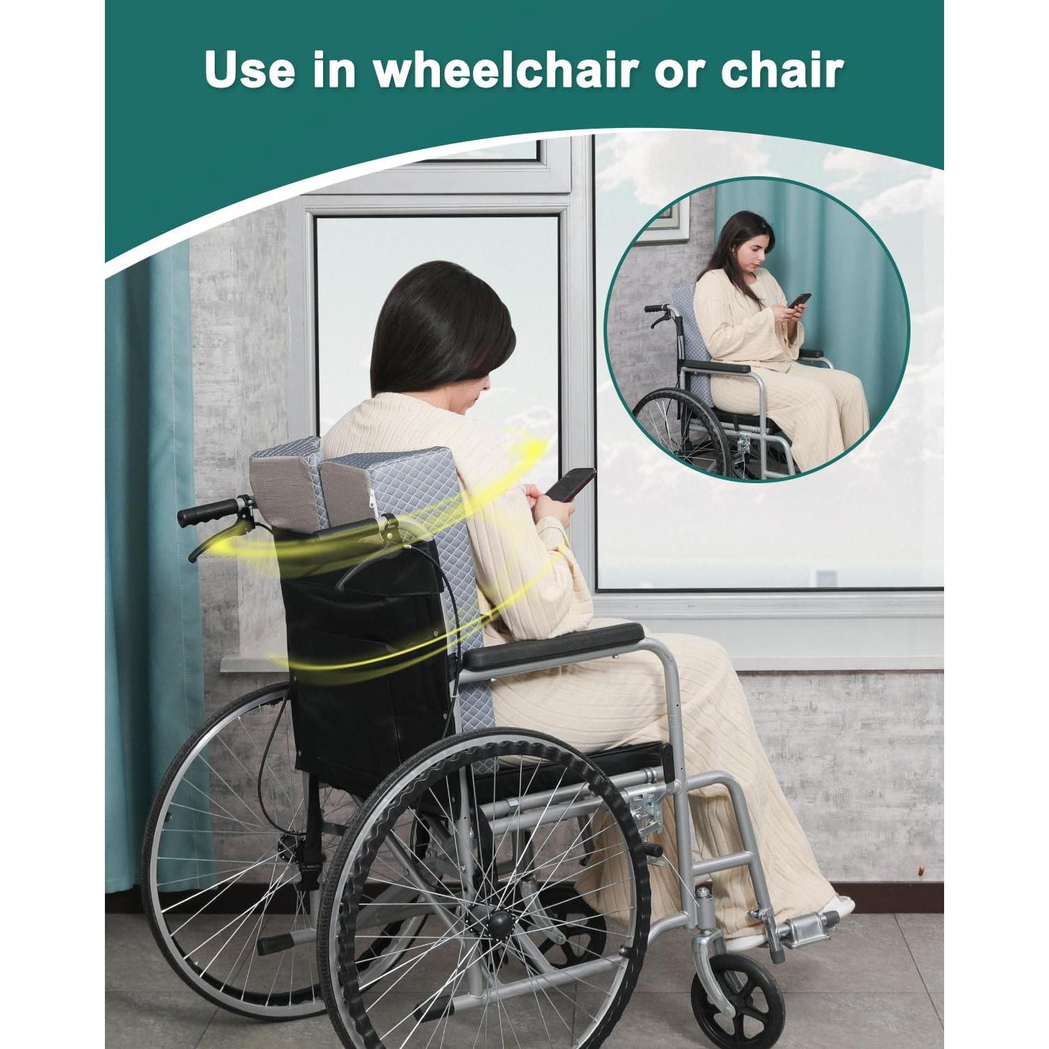 Cuñas de Espuma JFNoraiva para Alivio del Dolor de Espalda 3 en 1