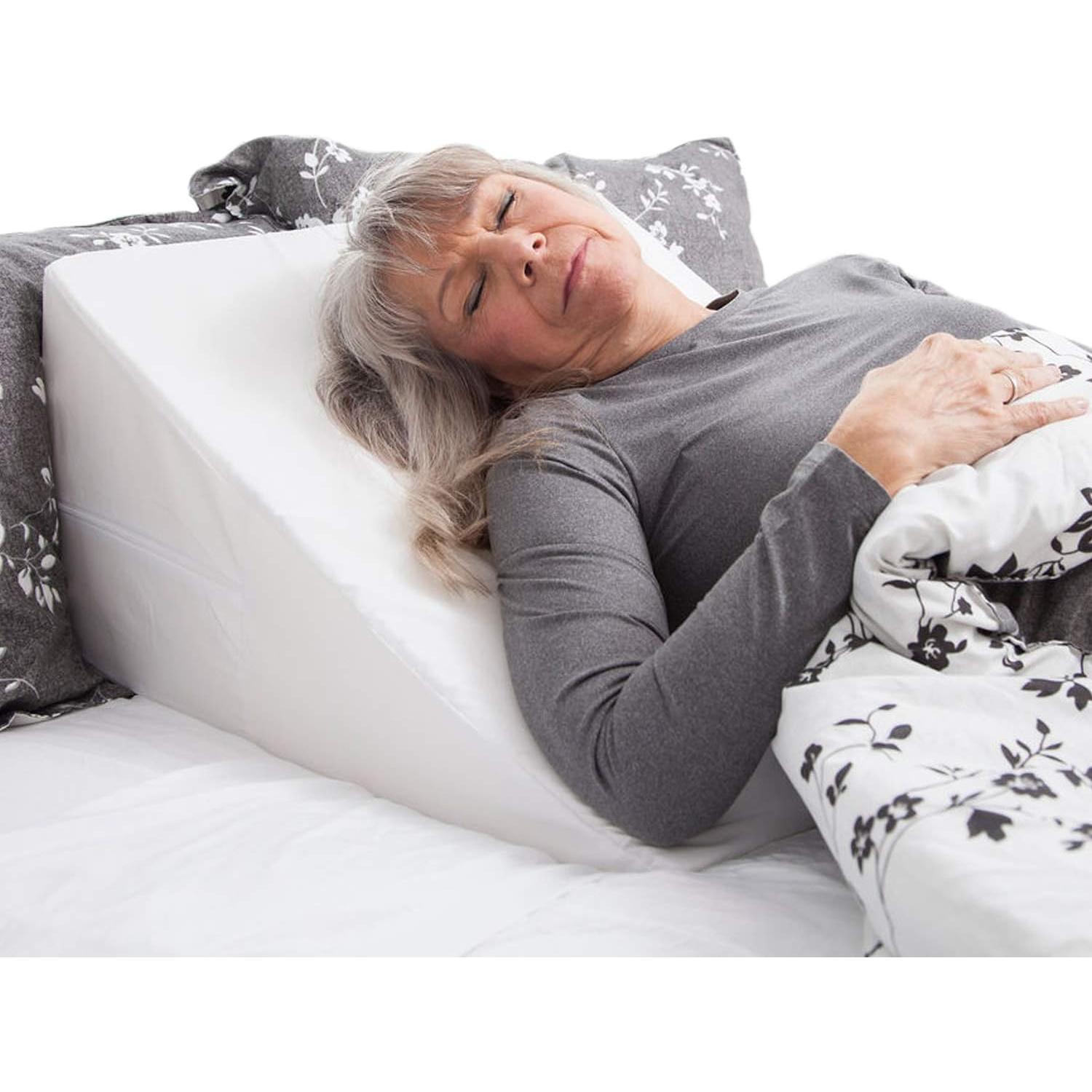 Almohada en Cuña DMI 61x61x30 cm para Reflujo y Dolor de Espalda