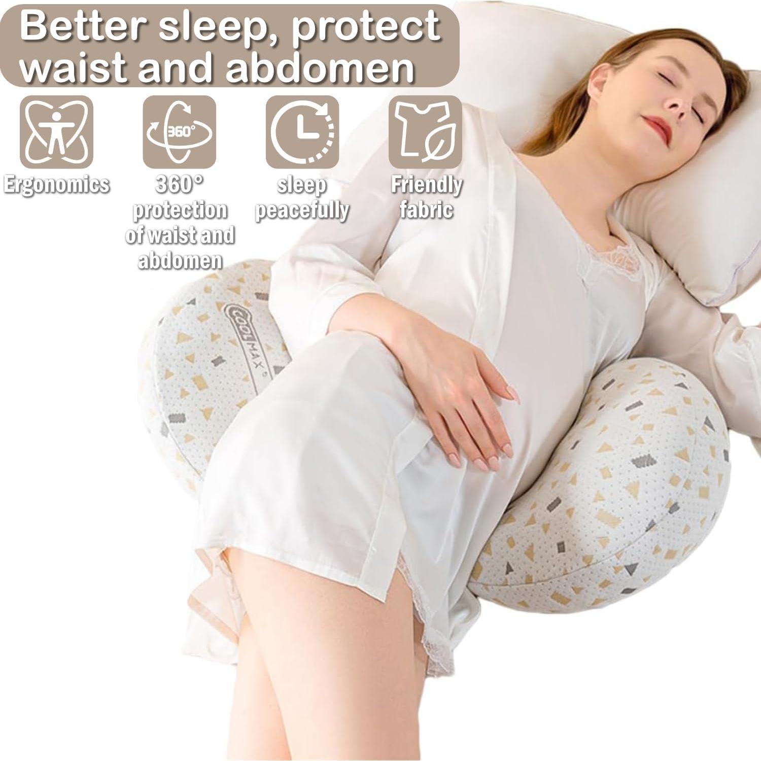 Almohada de Embarazo Oskeray Grande Ajustable para Dormir