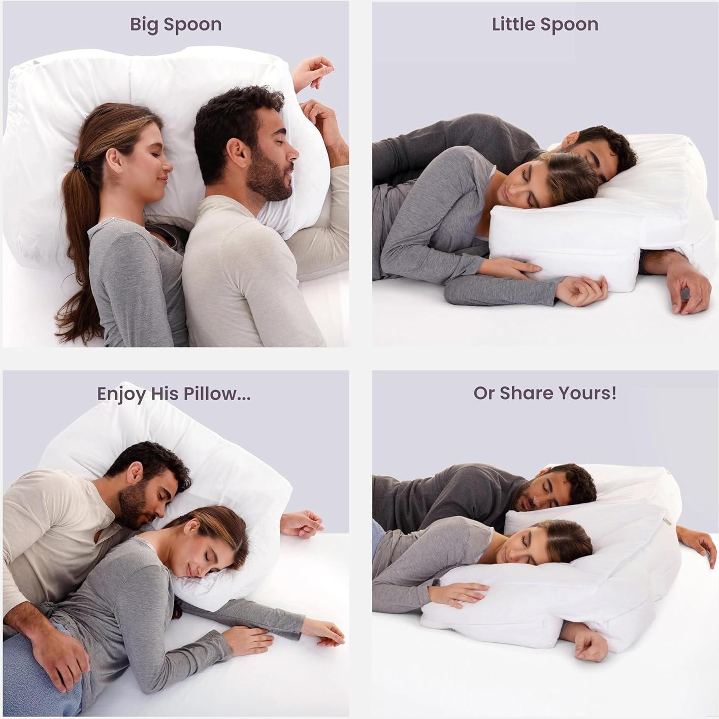Almohada Ortopédica Ajustable Hit Notion para Durmientes de Lado