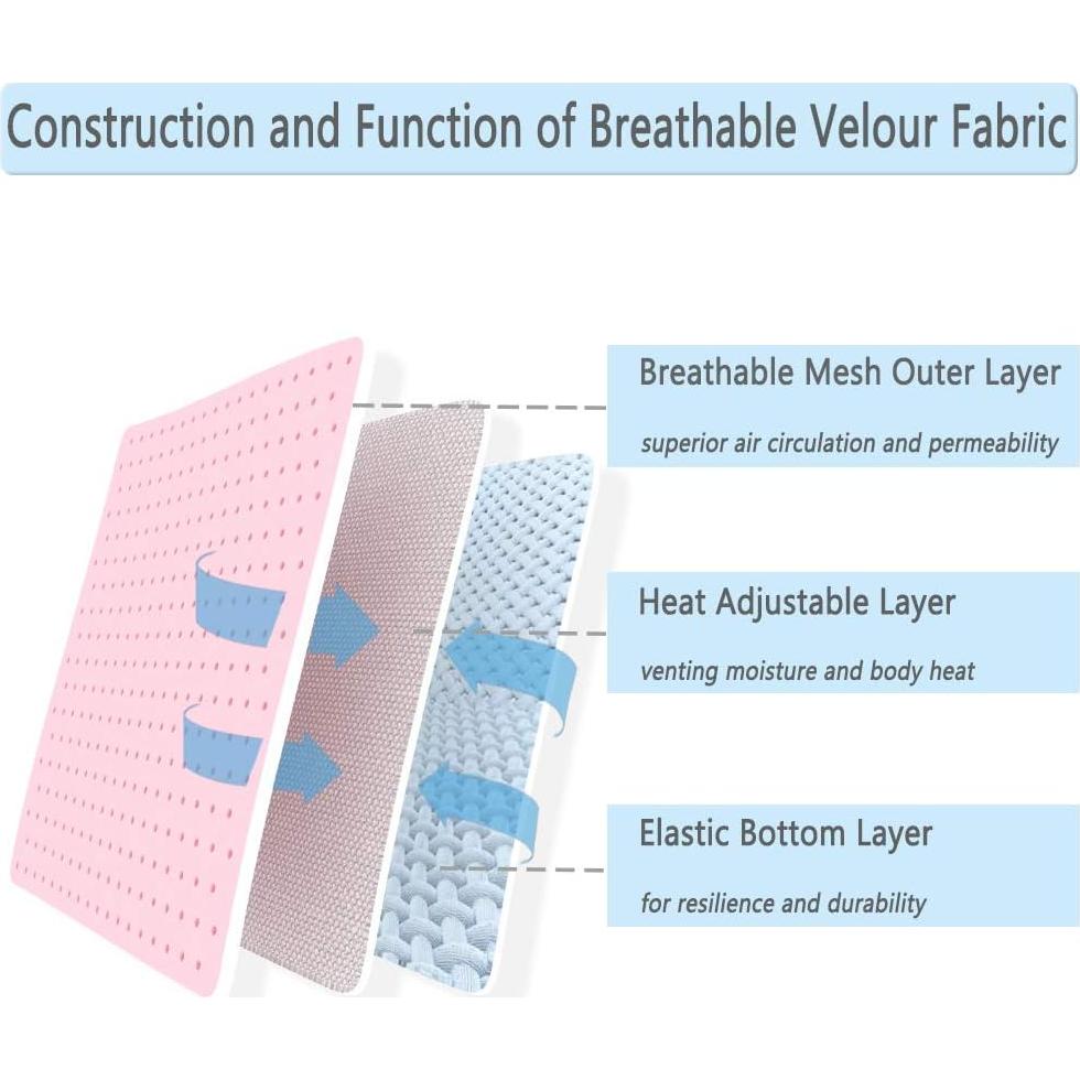 Almohada Corporal de Maternidad 1 MIDDLE ONE Rosa Claro 145 cm