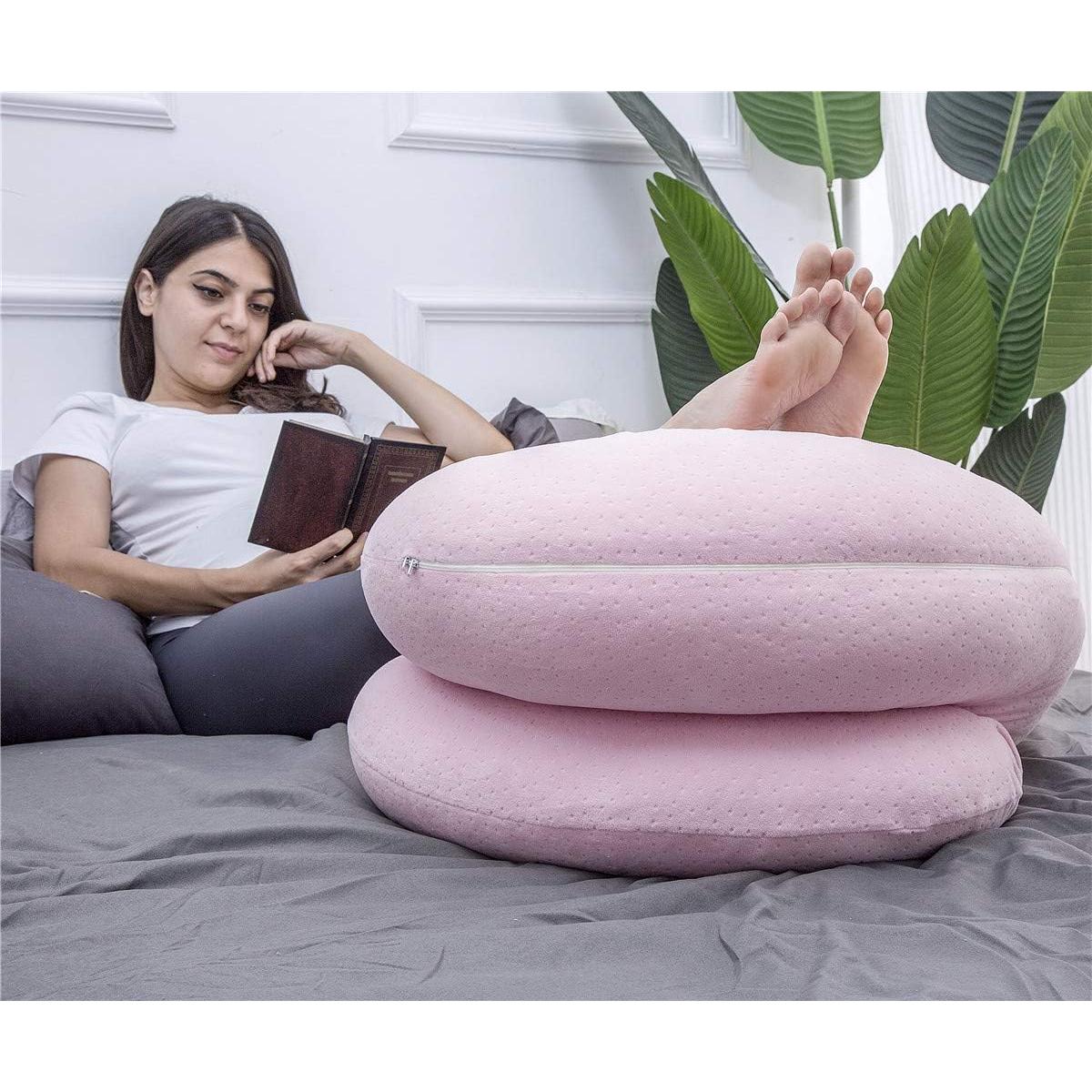 Almohada Corporal de Maternidad 1 MIDDLE ONE Rosa Claro 145 cm