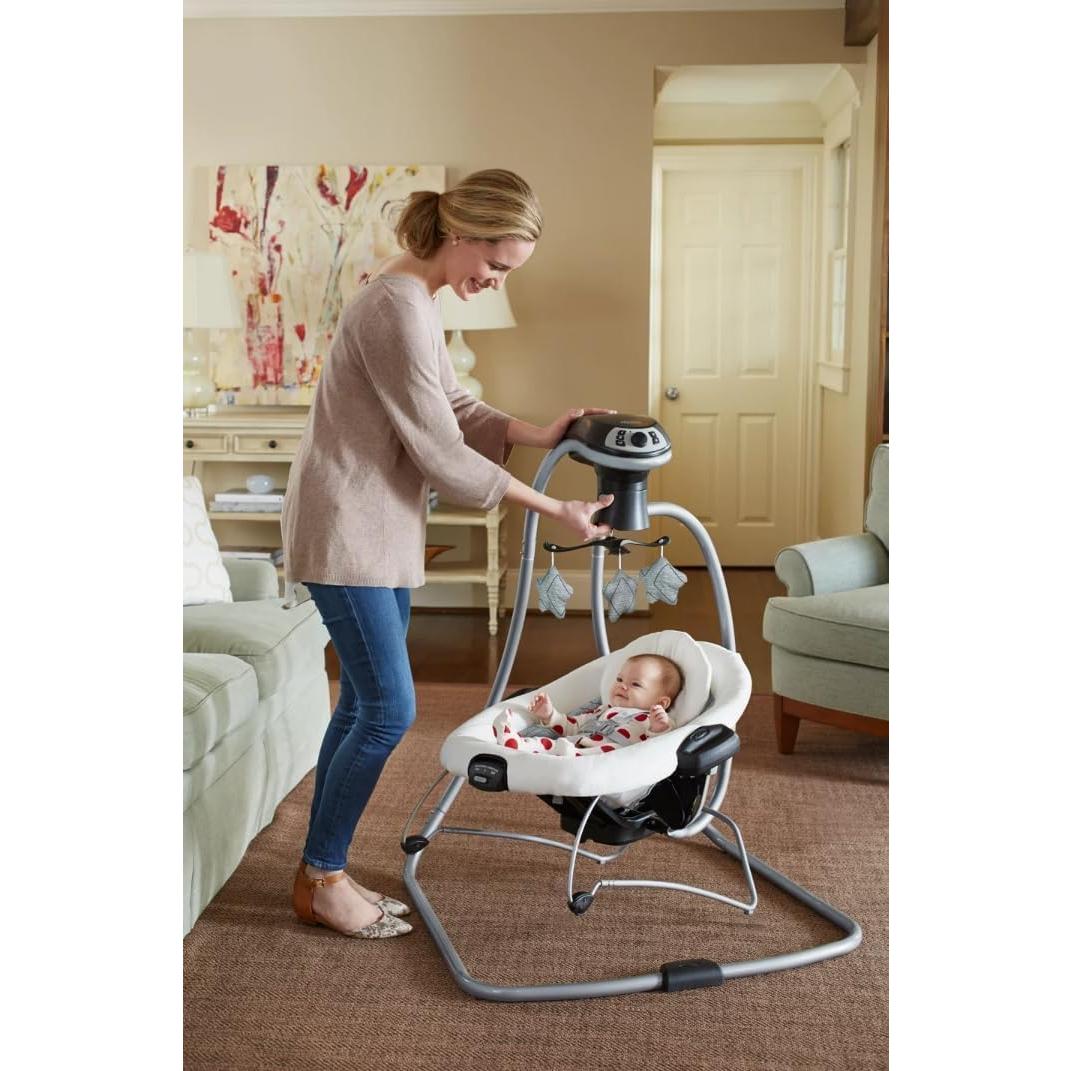 Columpio y Balancín 2-en-1 Graco Simple Sway - 6 Velocidades