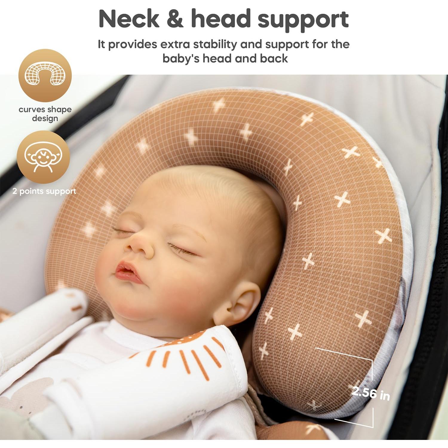 Inserto Infantil Mamatepe para 4moms MamaRoo y Graco, Soporte Reversible