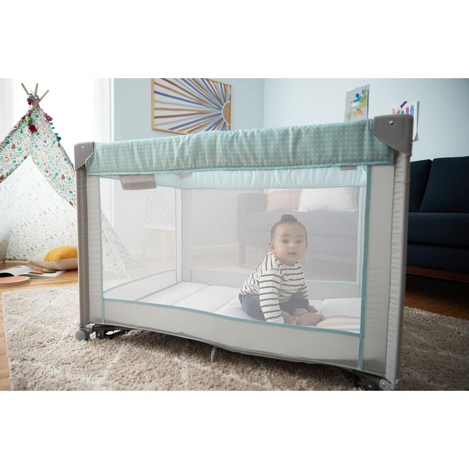 Cuna Mecedora Cosco Kids DLX Arcoíris 9.79 kg Plegable