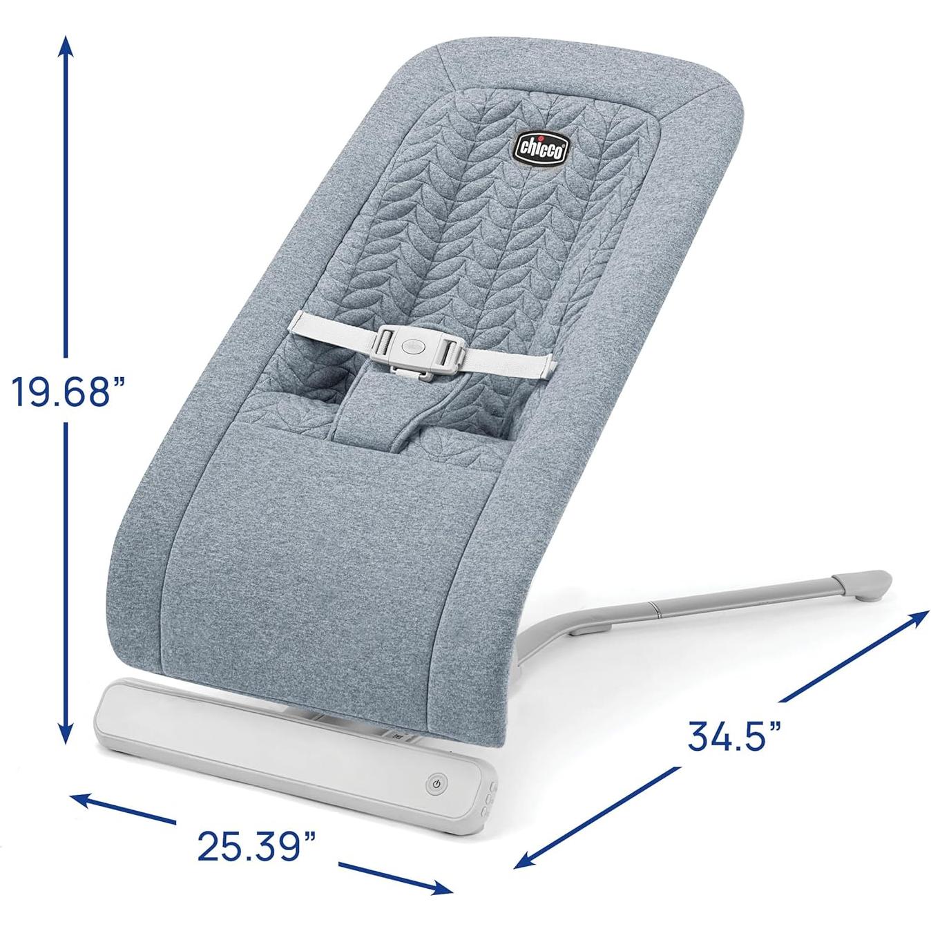 Columpio y Bouncer Chicco E-Motion - Gris, 2.27-9.07 kg