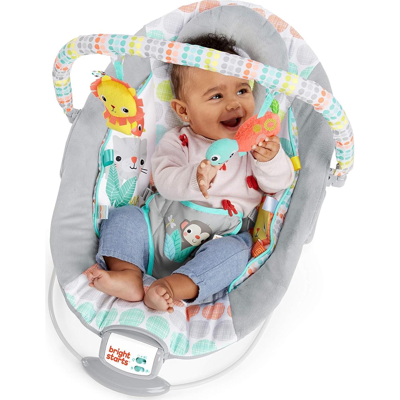 Asiento oscilante para bebé Bright Starts Comfy 0-6 meses