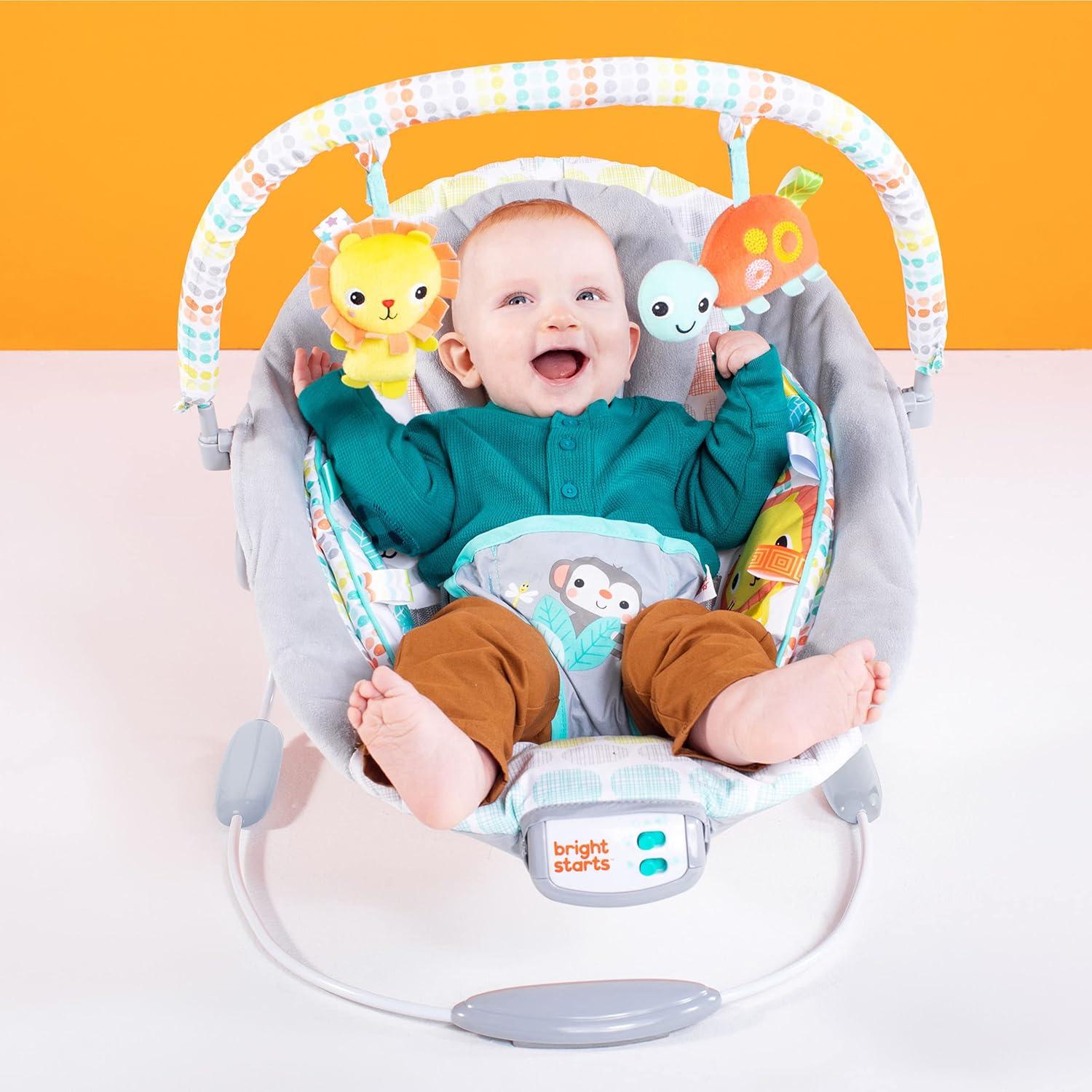 Asiento oscilante para bebé Bright Starts Comfy 0-6 meses