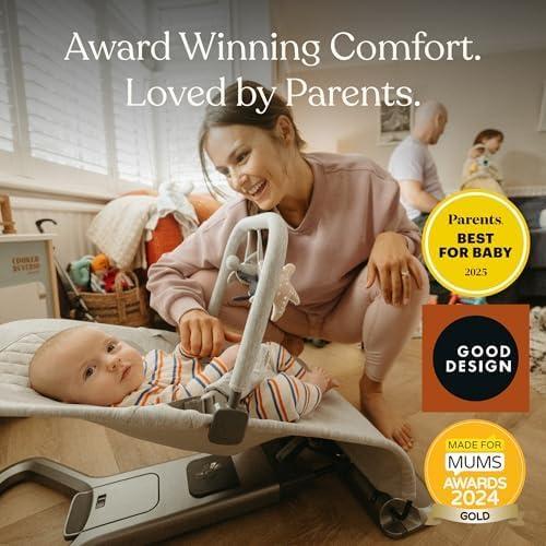 Balancín Ergobaby Evolve 3-en-1 Gris Claro Ajustable