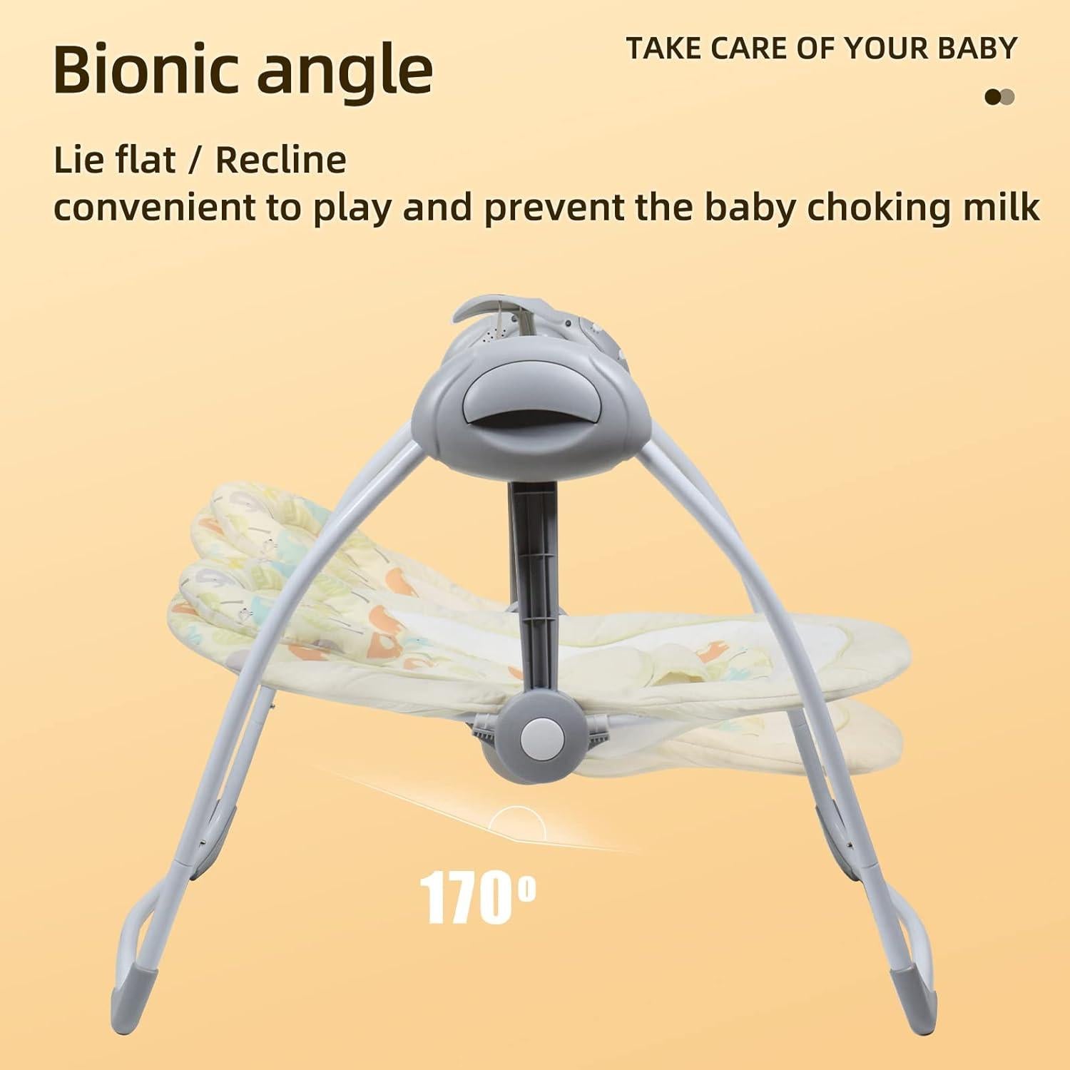 Mecedora Eléctrica Portátil para Bebés Comfort 25104