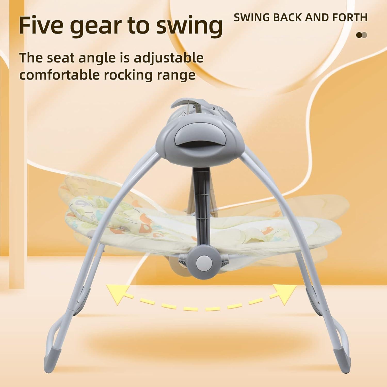 Mecedora Eléctrica Portátil para Bebés Comfort 25104