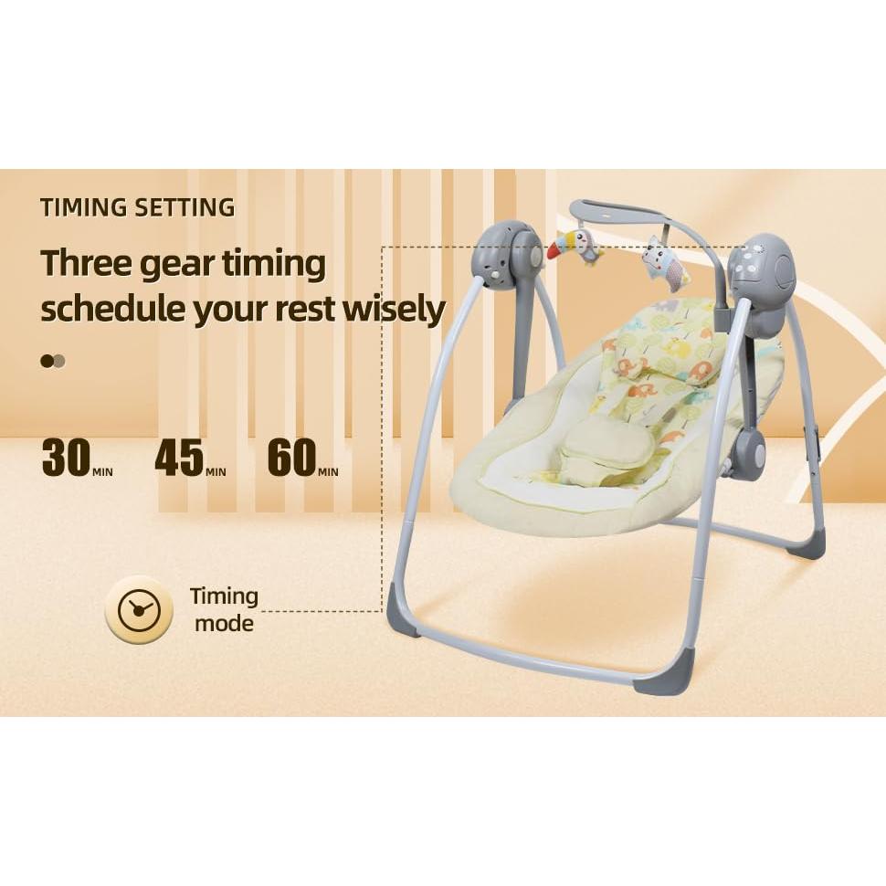 Mecedora Eléctrica Portátil para Bebés Comfort 25104