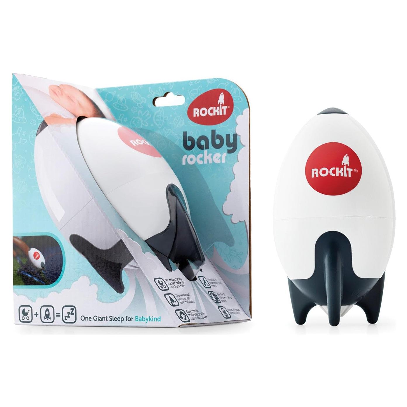 Rockit Rocker - Columpio Portátil para Bebés con Baterías AA