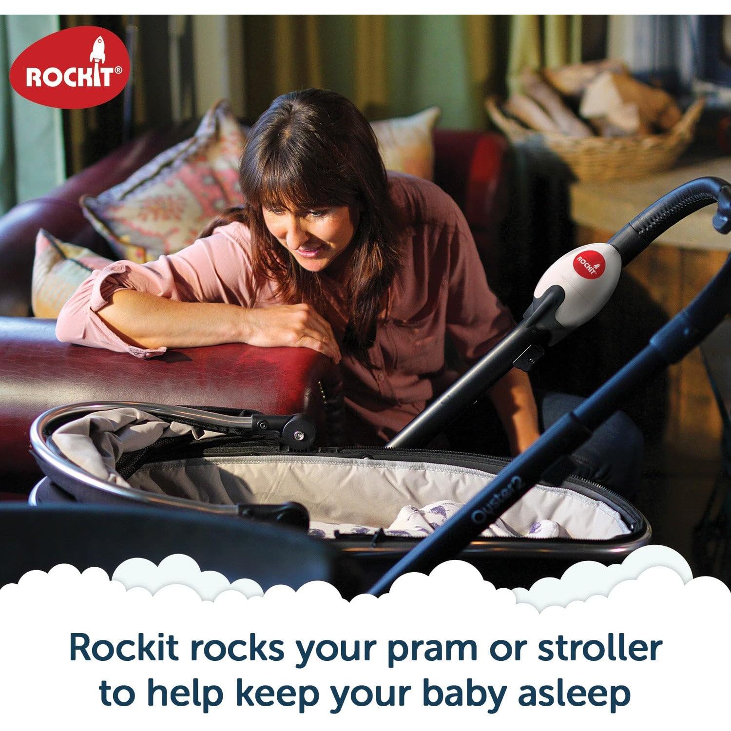 Rockit Rocker - Columpio Portátil para Bebés con Baterías AA