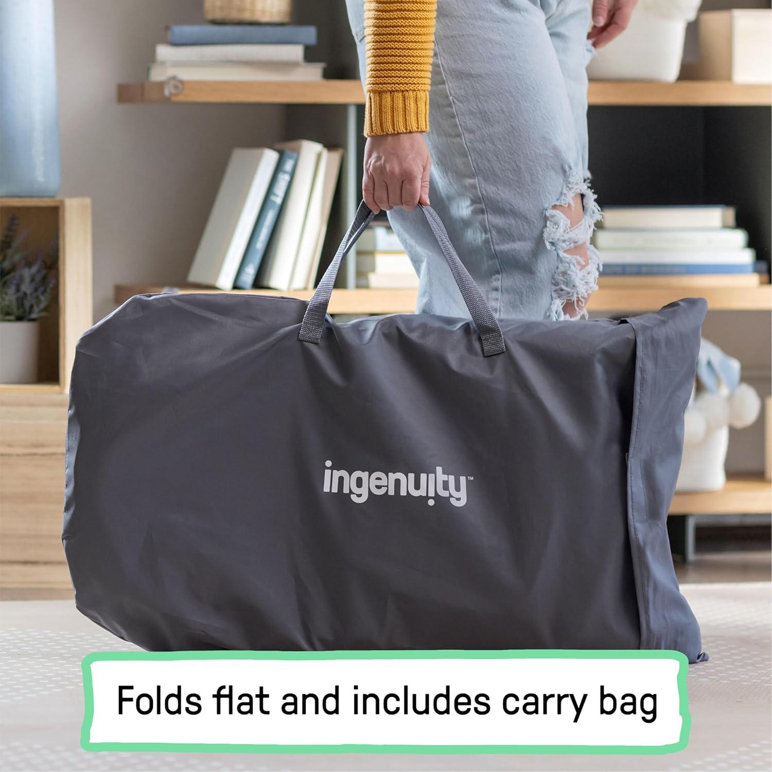 Silla de Rebotar y Balancear Ingenuity Happy Belly Gris