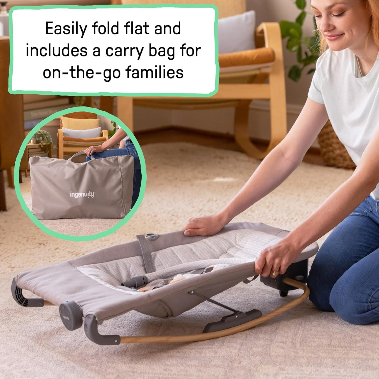 Silla de Rocking Automática Ingenuity Keep InMotion 0-6M