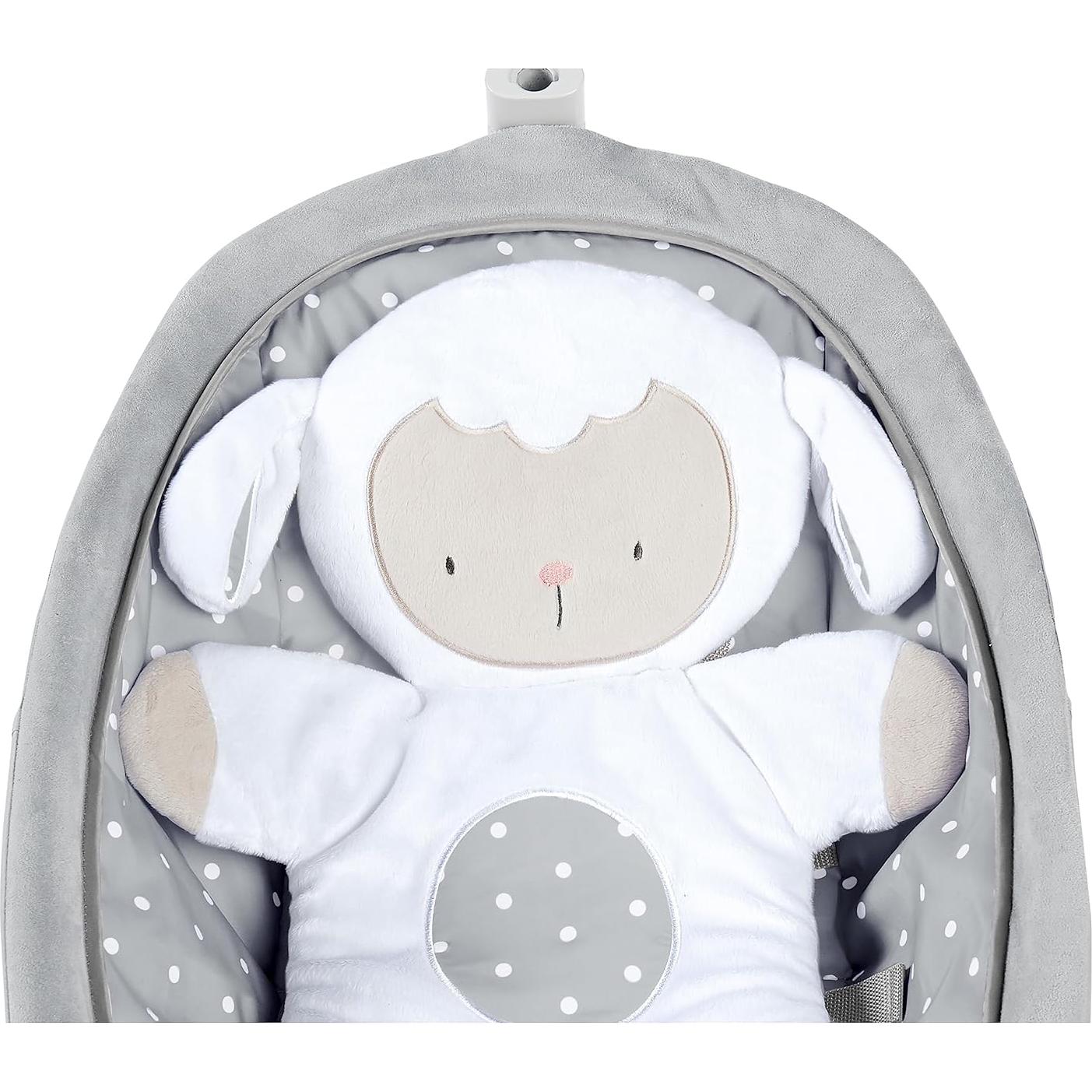 Sillón mecedor 2-en-1 Ingenuidad Corderito Acurrucado