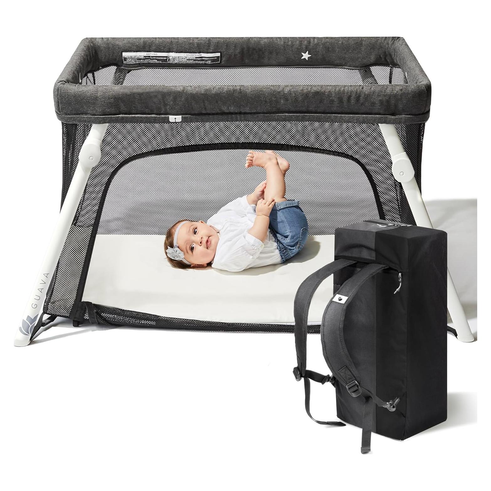 Cuna de Viaje Guava Family Lotus Plegable para Bebés 0-3 Años