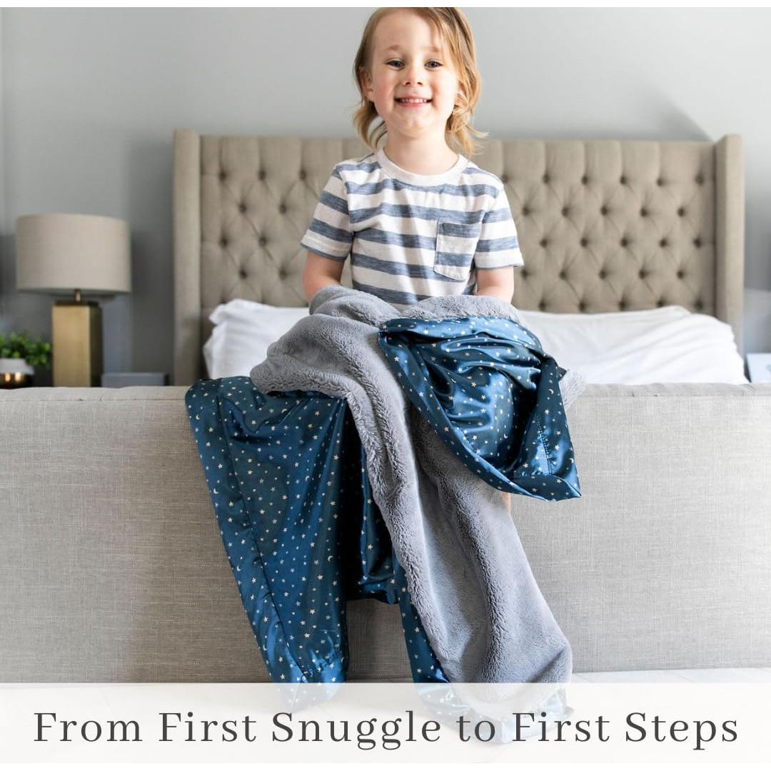 Manta de Recepción Saranoni Estrella Brillante 76x102 cm