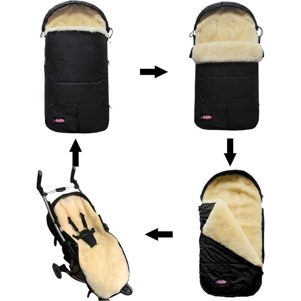 Saco de Cochecito de Lana de Oveja Australia 1.58 kg 0-4 años