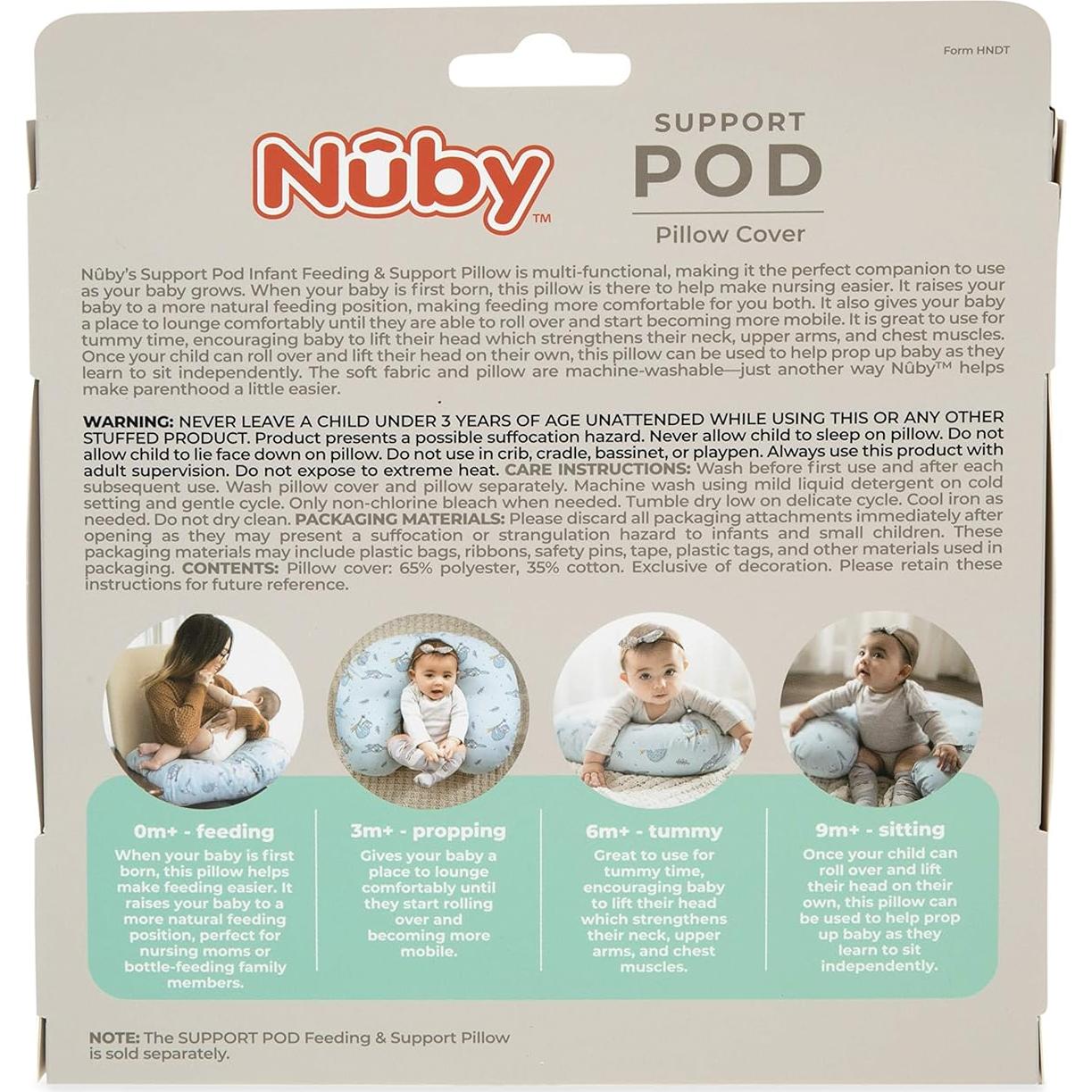 Funda de Almohada Soporte Nuby Dr. Talbot's Tropical 65% Poliester