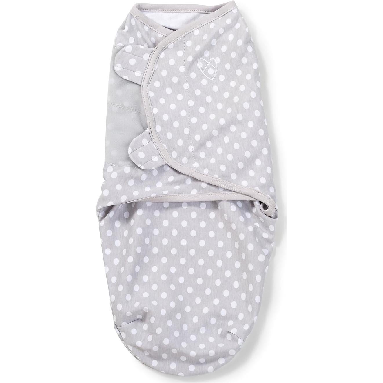 SwaddleMe Original Swaddle Pequeño 0-3 Meses 2-Pack Rayas Grises