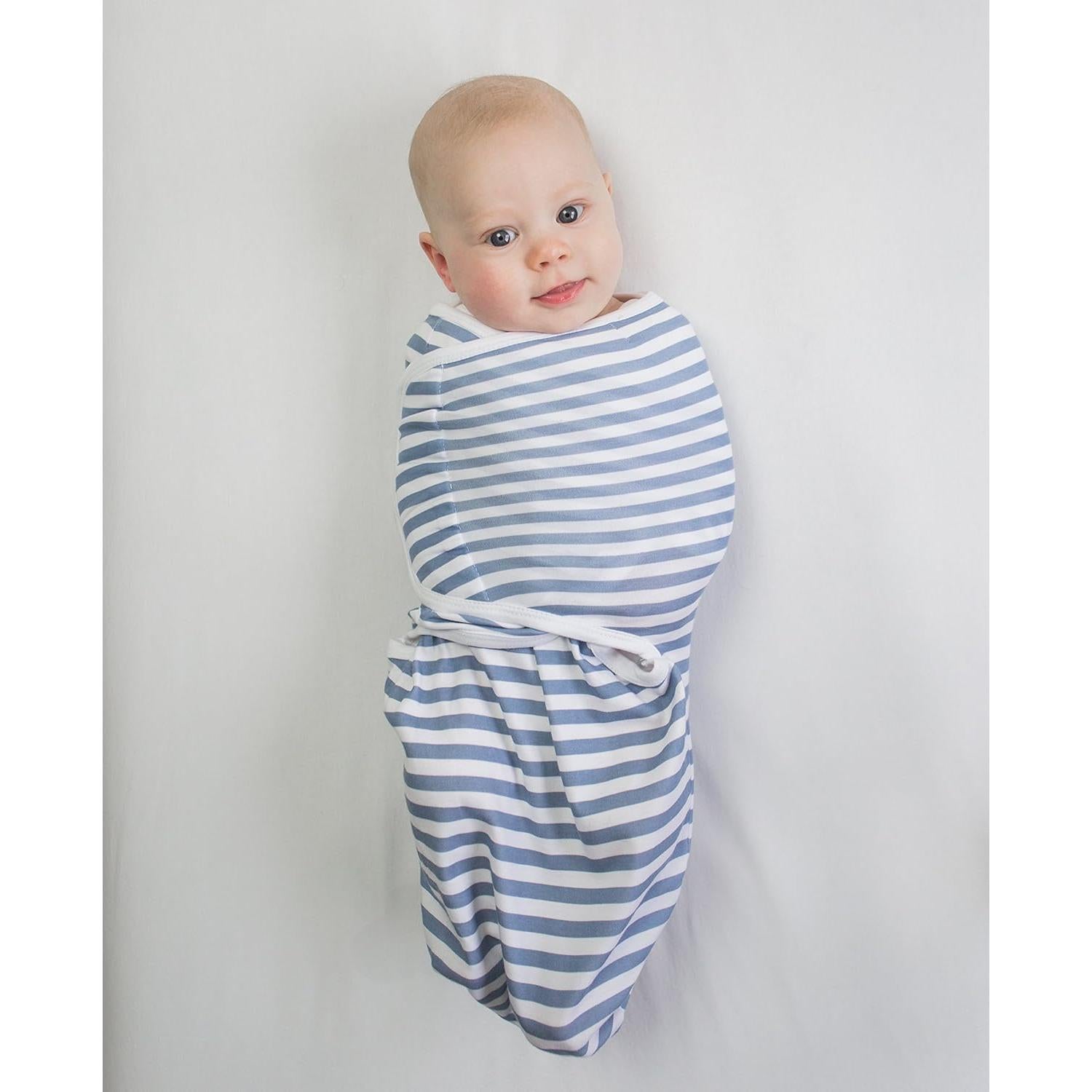 Manta Envolver para Bebés Increíble Bebé 100% Algodón 3 Piezas