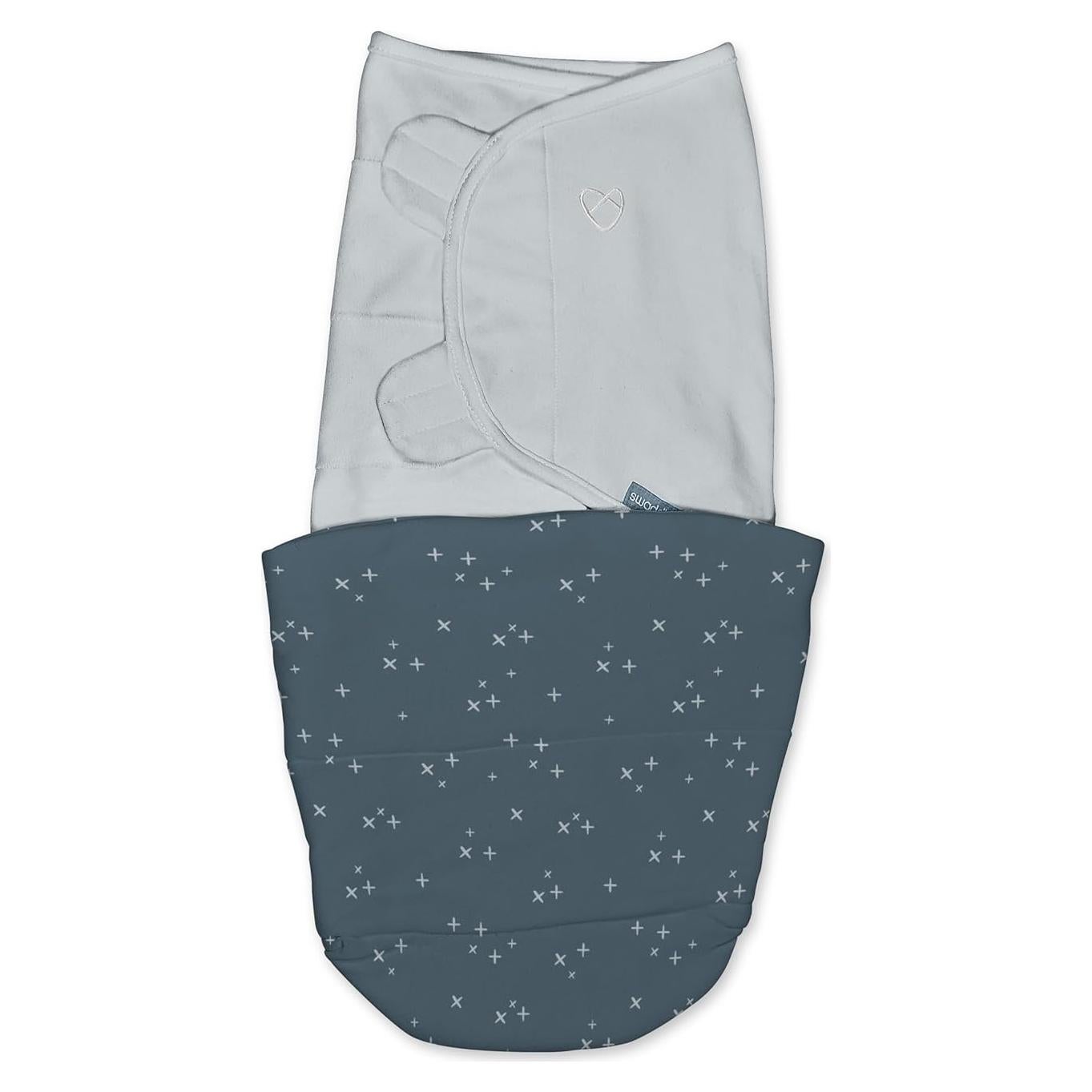SwaddleMe Ingenuidad Swaddle 100% Algodón 0-3 Meses Polvo de Estrellas