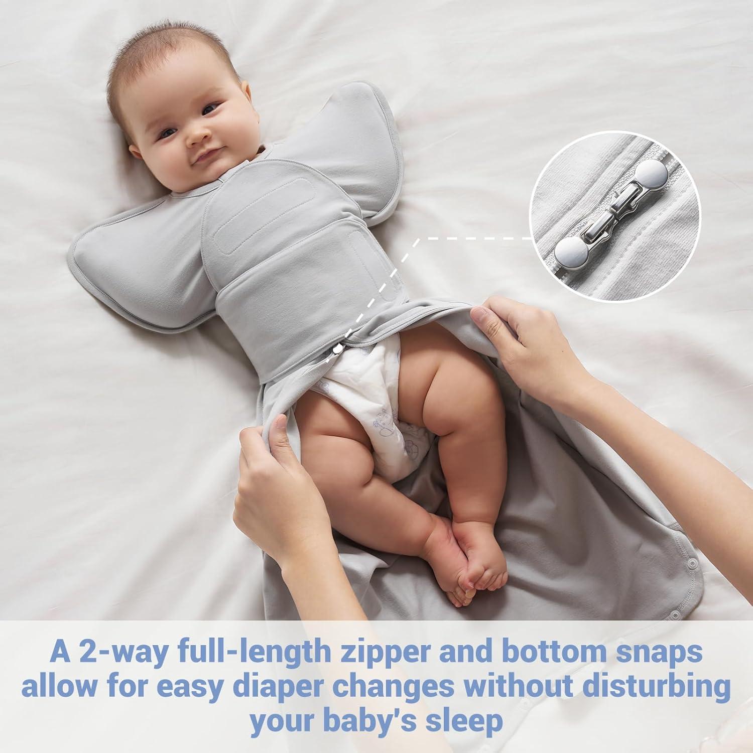 Manta de Envueltas para Bebés Chunyi 0-3 Meses 1.0 TOG