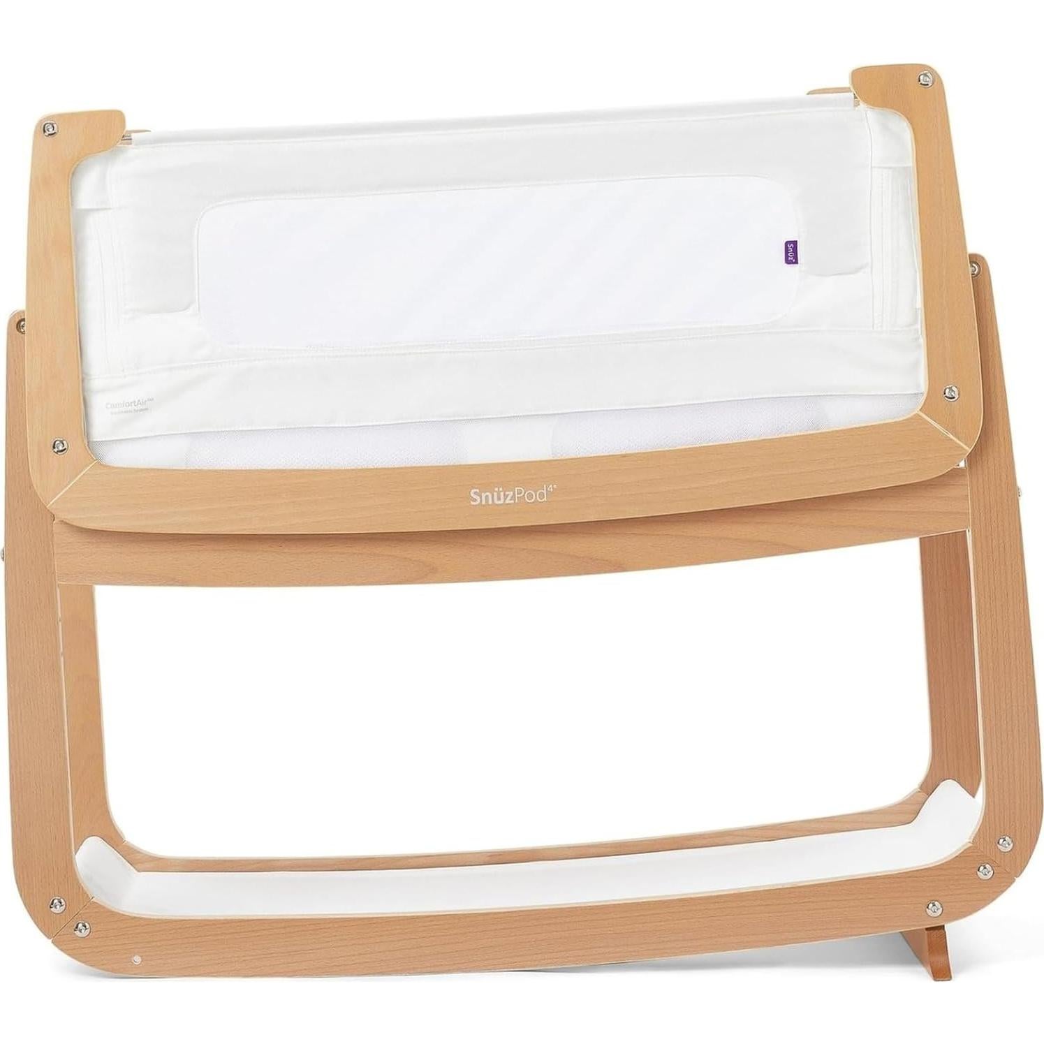 Cuna Mecedora SnuzPod 4 Natural - Cuna Portátil 100x49 cm