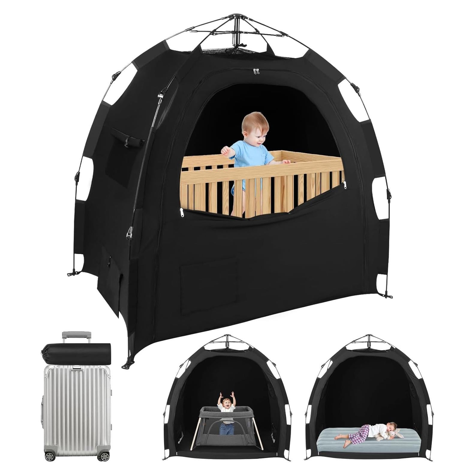 Carpa Blackout Shenzhenshiasjijiakejiyouxiangongsi para Pack N Play