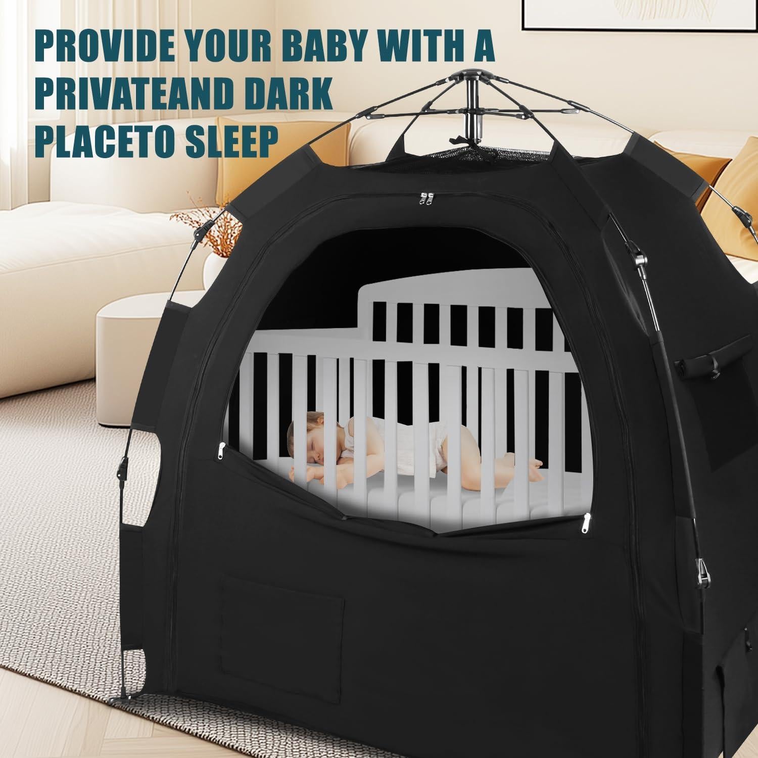 Carpa Blackout Shenzhenshiasjijiakejiyouxiangongsi para Pack N Play