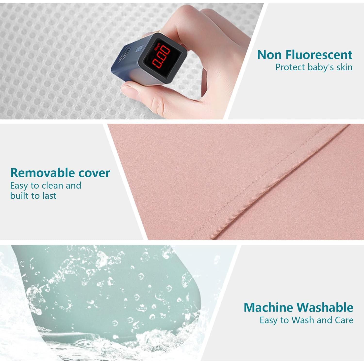 Cojín para Bebés Veayiik Verde - Recién Nacidos, Juego y Actividad