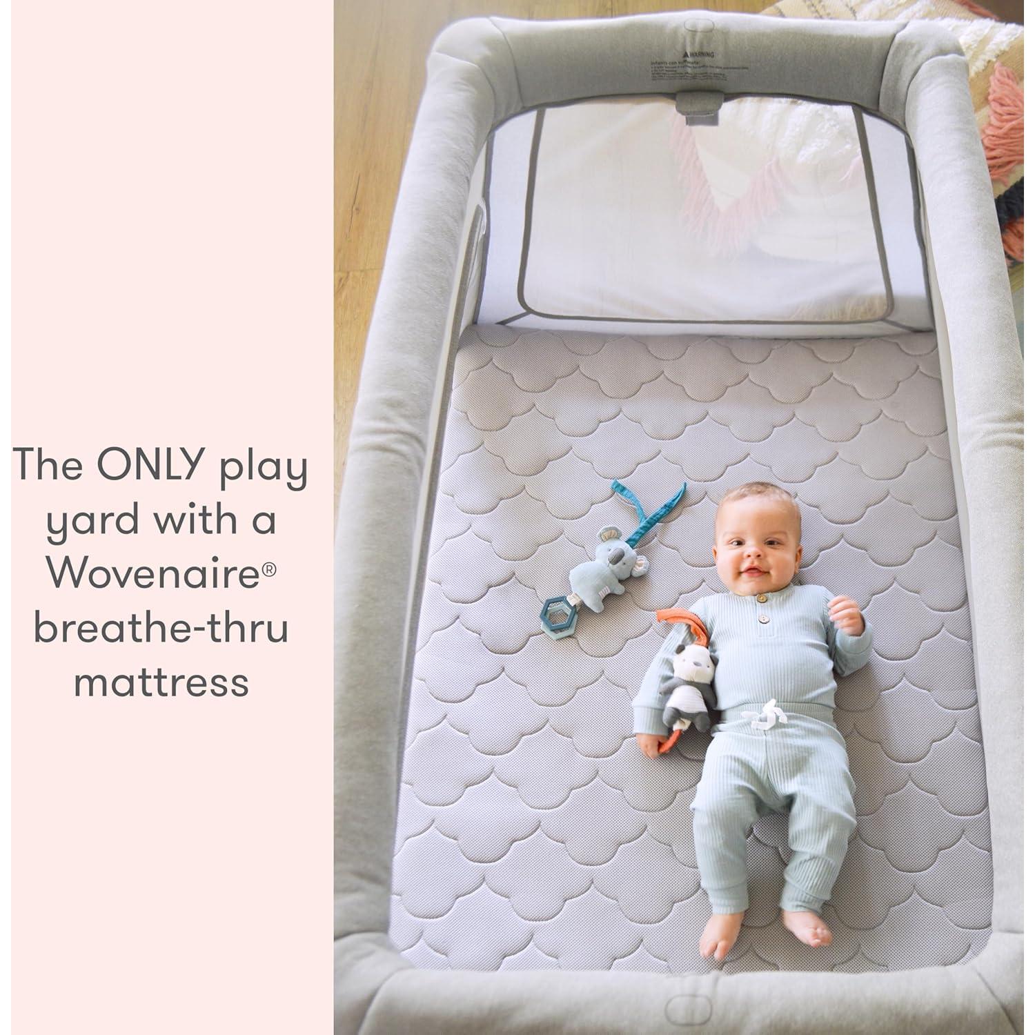 Cuna de Viaje Newton Baby - Área de Juego Portátil 129.5x88.9cm