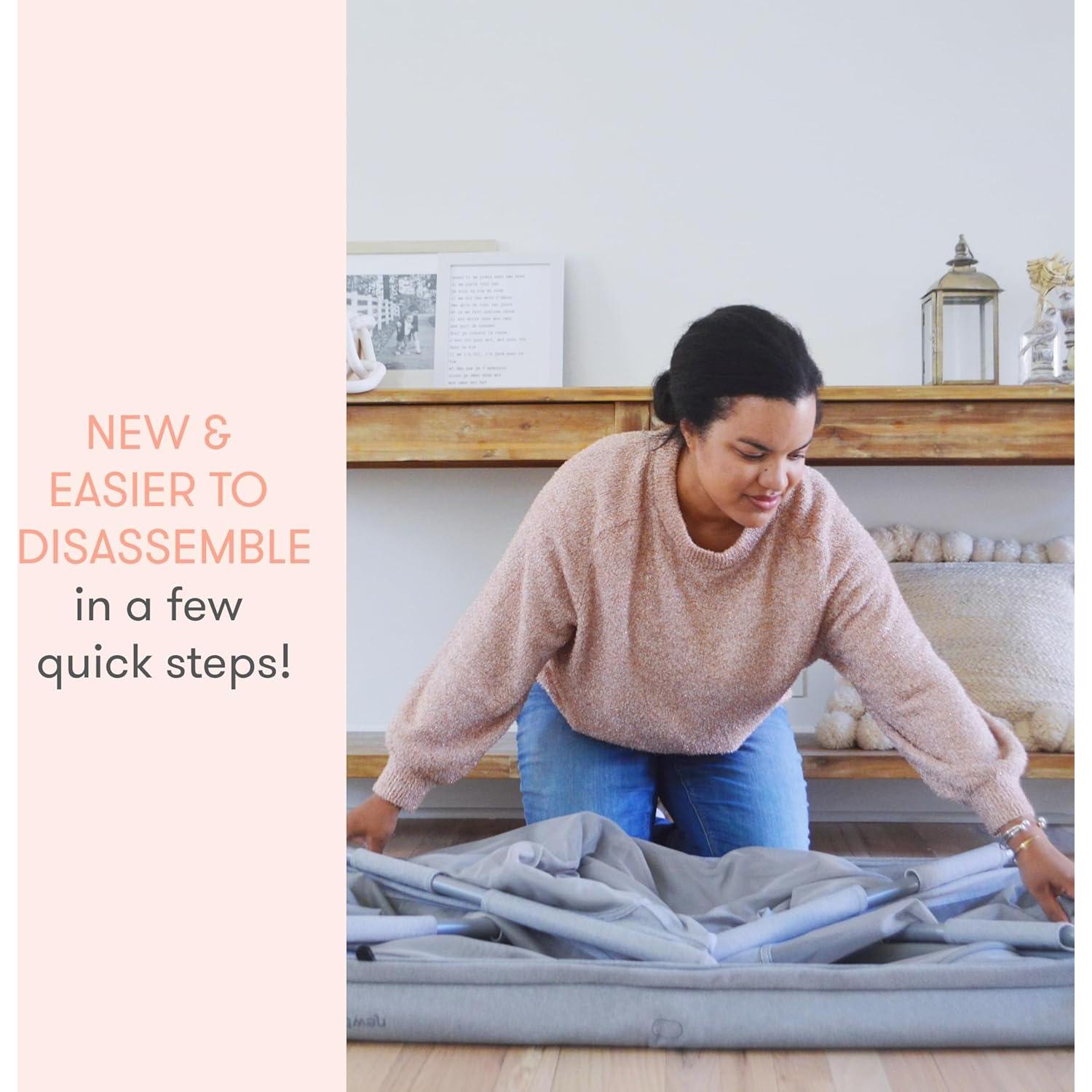 Cuna de Viaje Newton Baby - Área de Juego Portátil 129.5x88.9cm