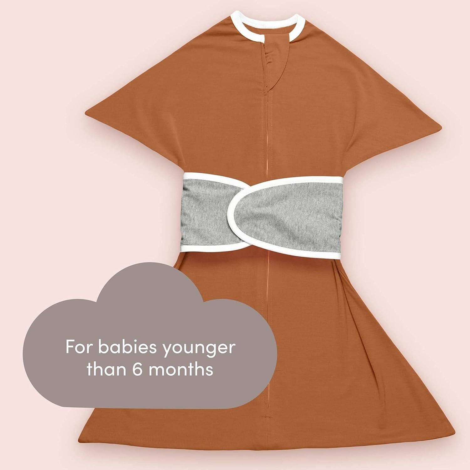 Correa de Abrazo SleepingBaby Zipadee-Zip para Bebés - Gris