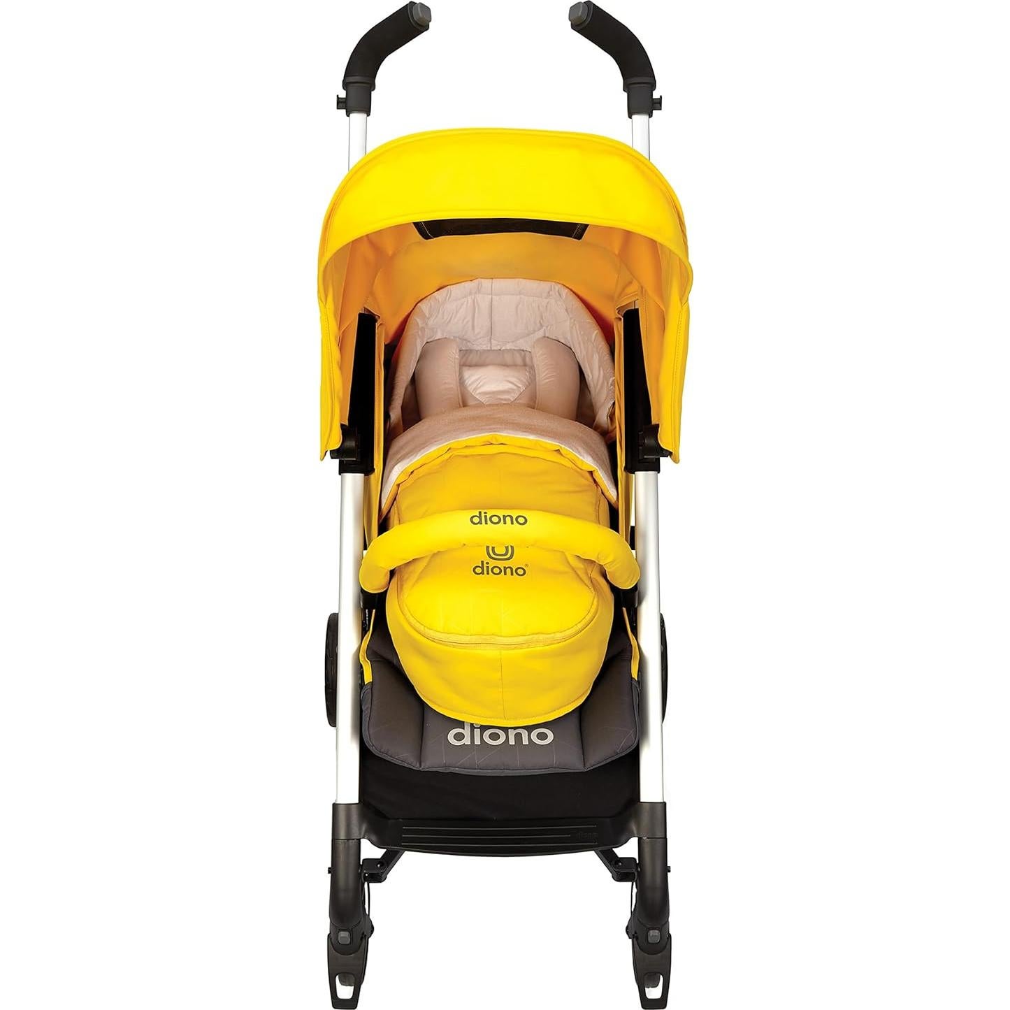 Pod Nuevo Nacido Diono Amarillo Azufre con Soporte y Regulación