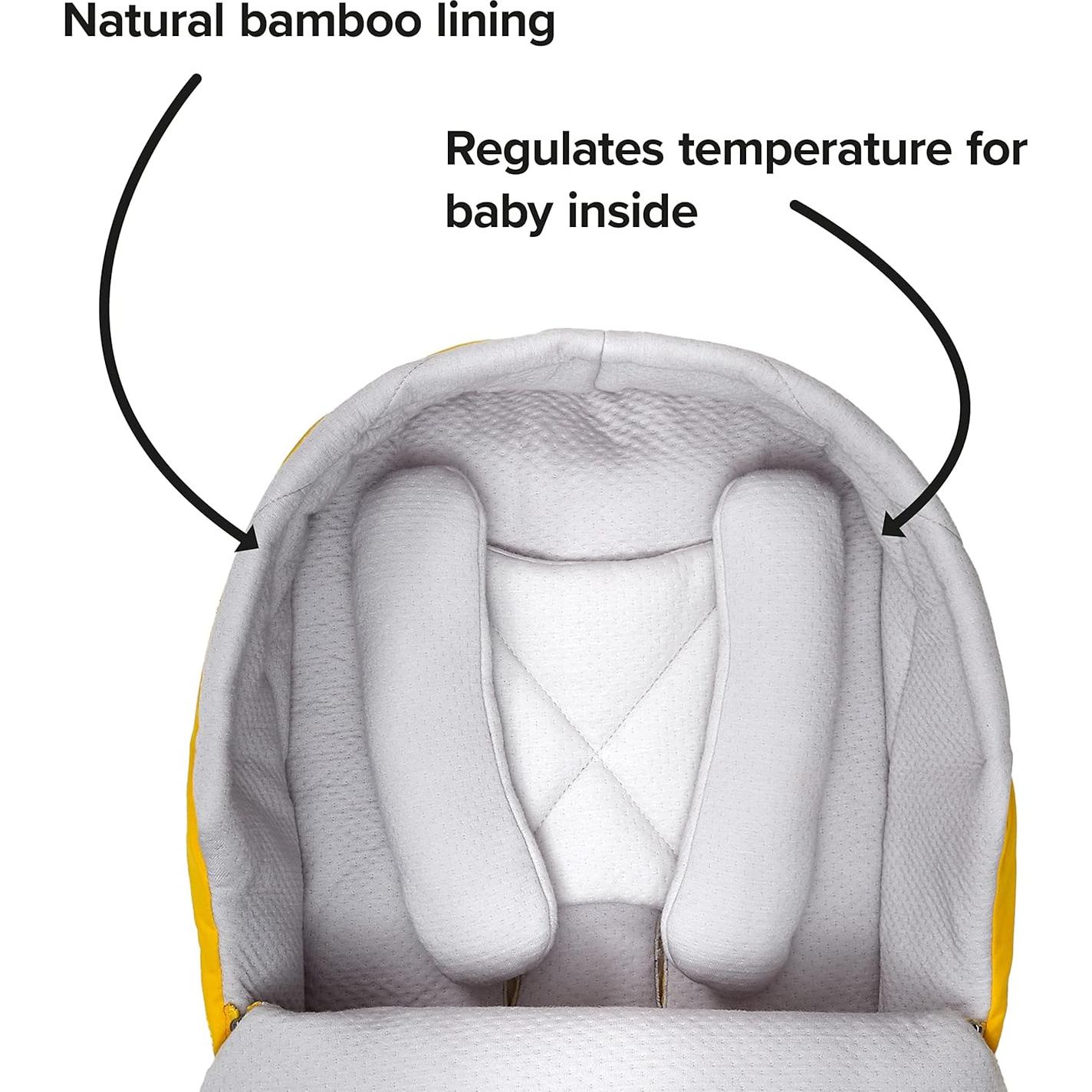 Pod Nuevo Nacido Diono Amarillo Azufre con Soporte y Regulación