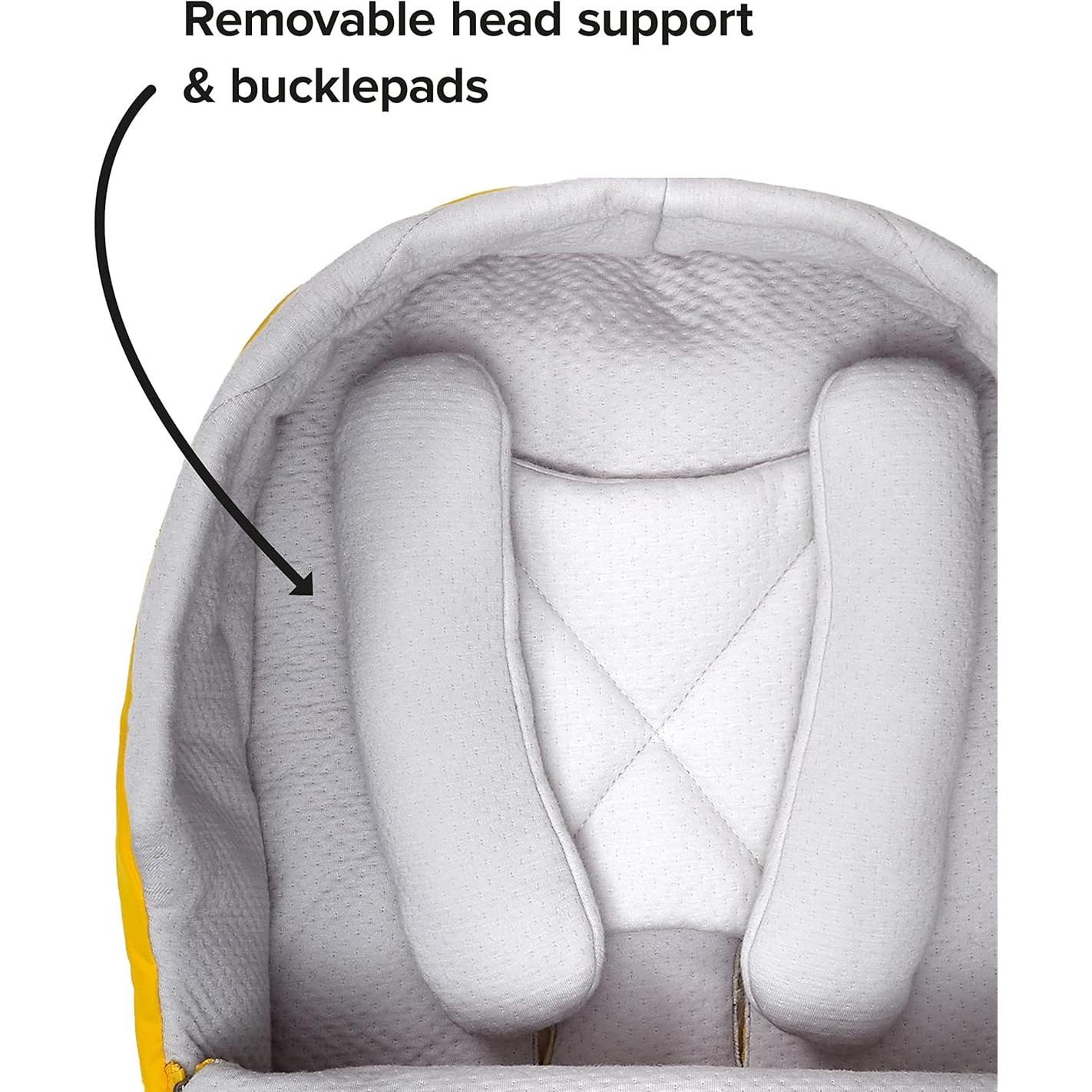 Pod Nuevo Nacido Diono Amarillo Azufre con Soporte y Regulación