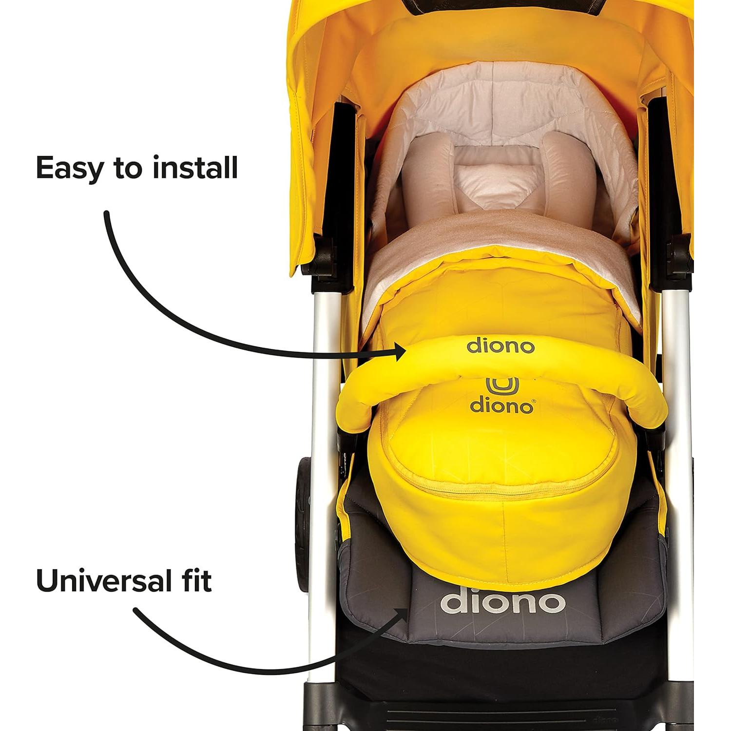 Pod Nuevo Nacido Diono Amarillo Azufre con Soporte y Regulación