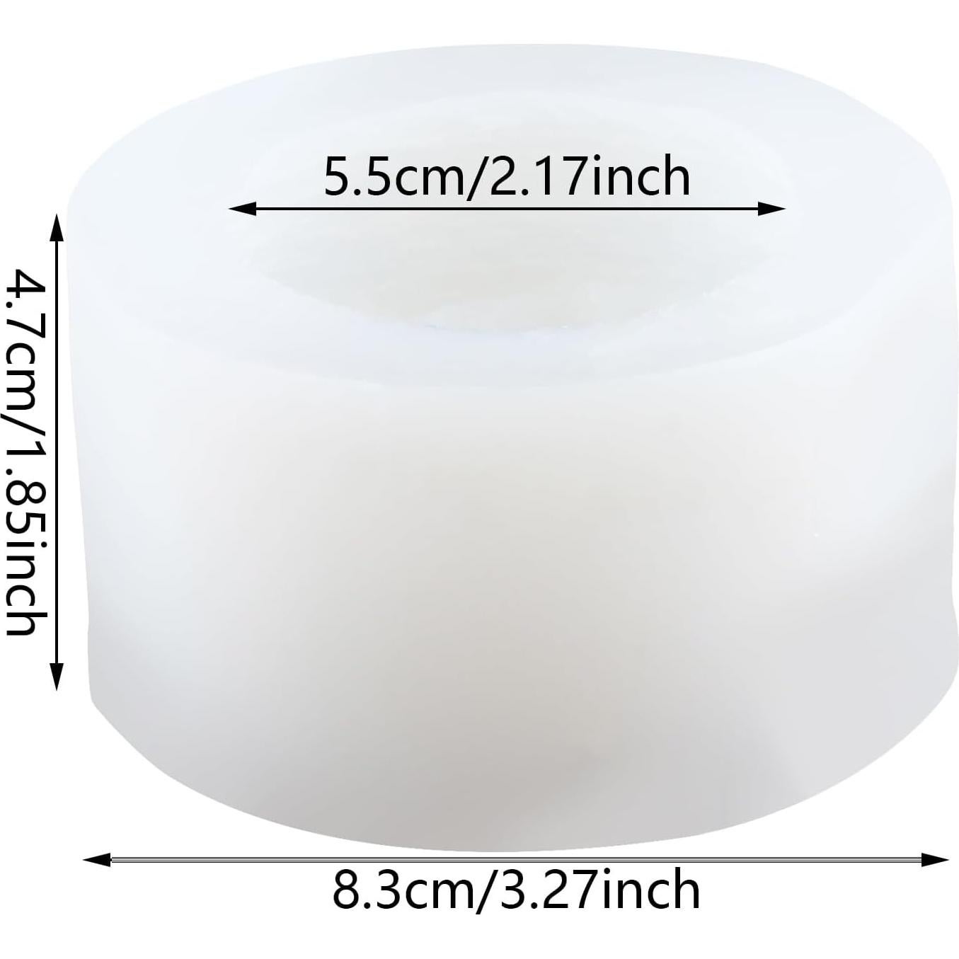 Molde de Vela 3D Bebé Durmiendo Silicona GLITZXFH 8.27x5.51cm