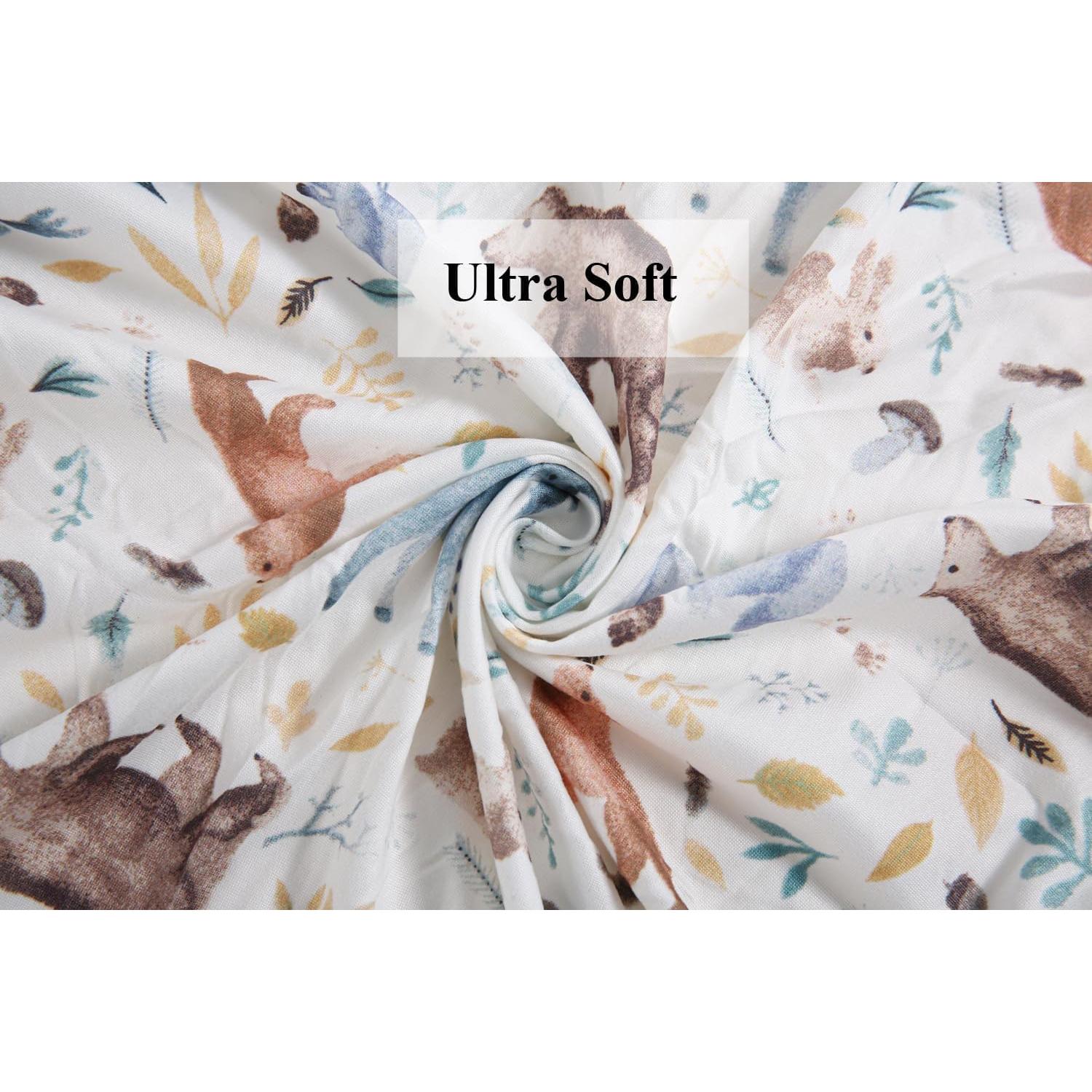 Sábanas para Cuna Tontukatu Pack de 4 Ultra Suaves 88.9x53.34 cm