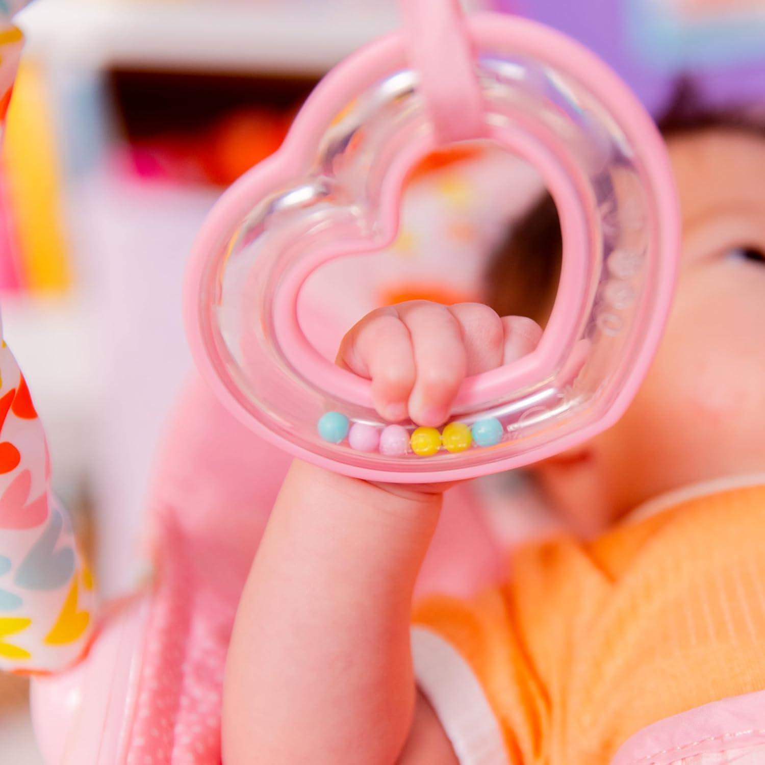 Asiento de rebote para bebés Bright Starts Unicornio Rosa 0-9 kg